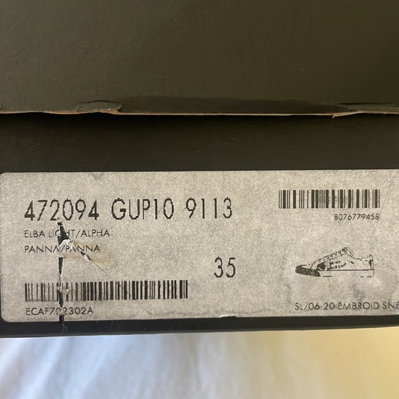 YSL Saint Laurent Court Classic Embroidered Sneakers - Picture 11 of 11